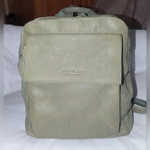American Leather Co. Green Women's Backpack